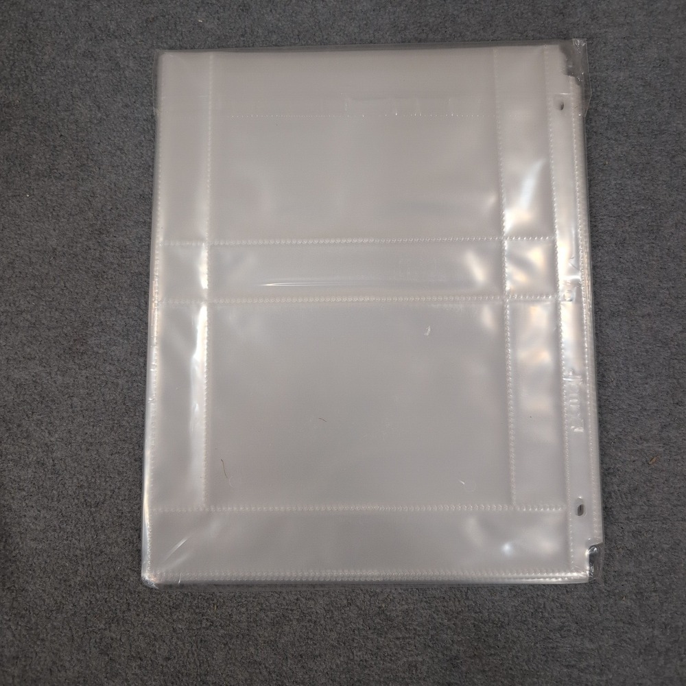 Samsill 4x6 Photo Sleeves 25 Pack 3 Ring Binder Clear Pages 41212 Archival Safe - Picture 2 of 2